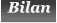 Bilan Bilan